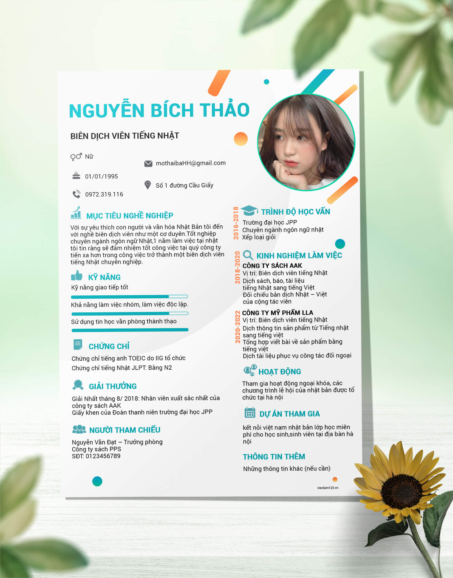 Ảnh cv