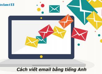 Cách viết email bằng tiếng Anh