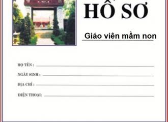 [CẬP NHẬT] Cách viết hồ sơ xin việc giáo viên mầm non chuẩn