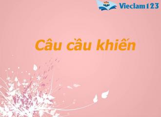 Câu cầu khiến trong tiếng Anh