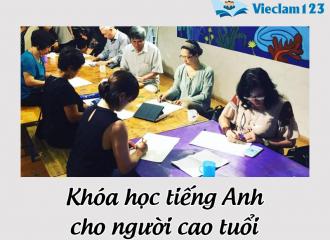 khóa học tiếng anh cho người cao tuổi
