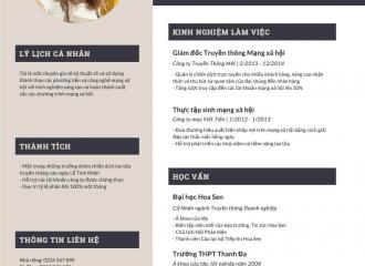 Mẫu CV xin việc file PDF ấn tượng nhất!– Vieclam123