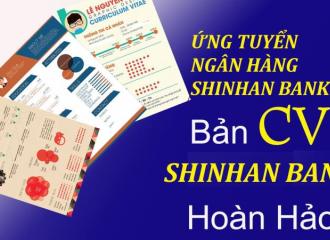 CV Shinhan Bank và bí quyết xây dựng nội dung thuyết phục