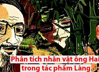 Phân tích nhân vật ông Hai