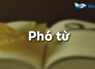 Phó từ trong tiếng Anh