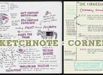 Quan hệ của phương pháp ghi chép Cornell Notes và Sketchnote