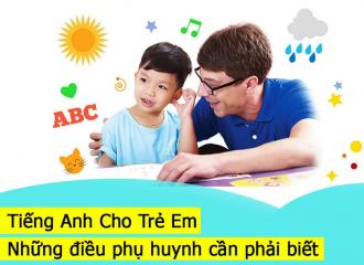 Tiếng Anh Cho Trẻ Em