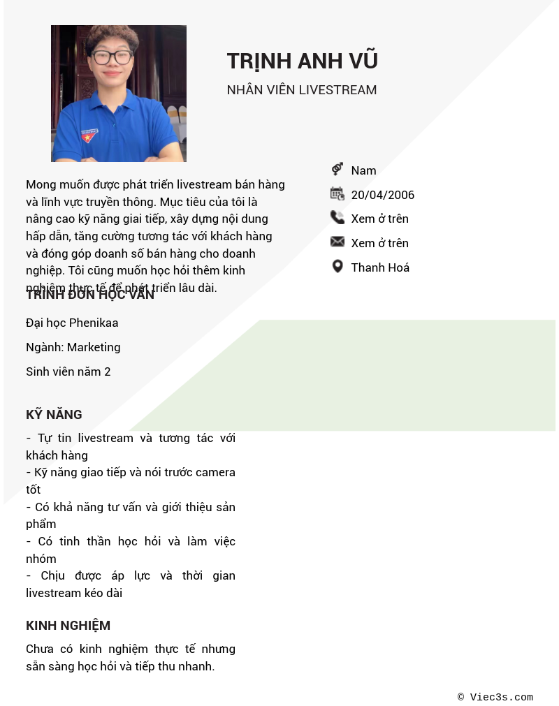 CV