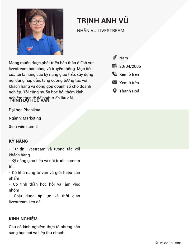 CV