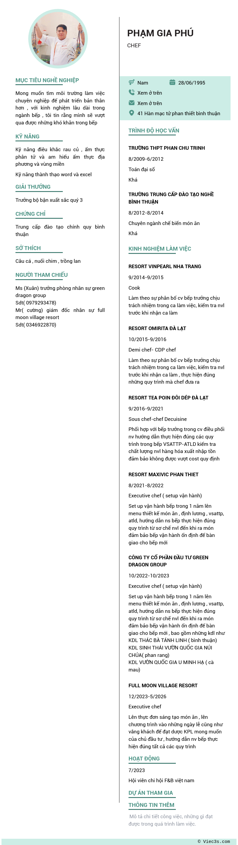 CV