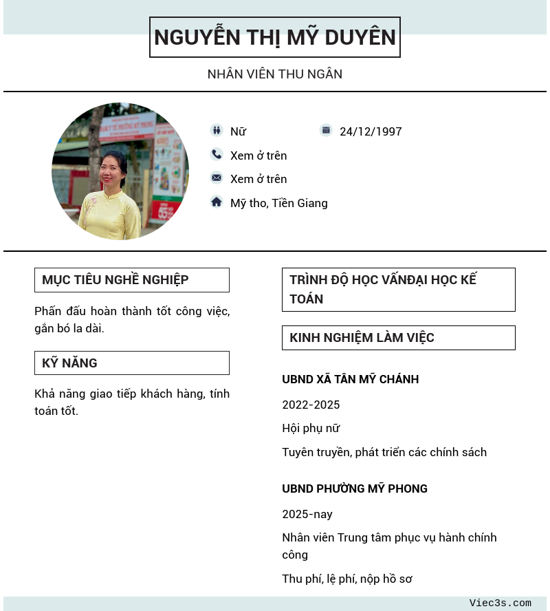 CV