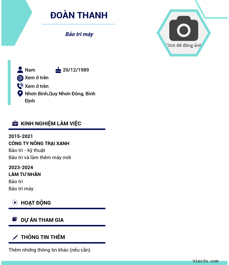CV