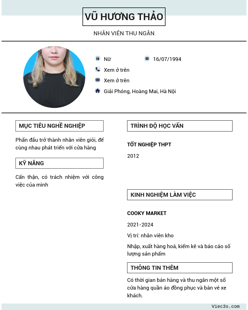 CV