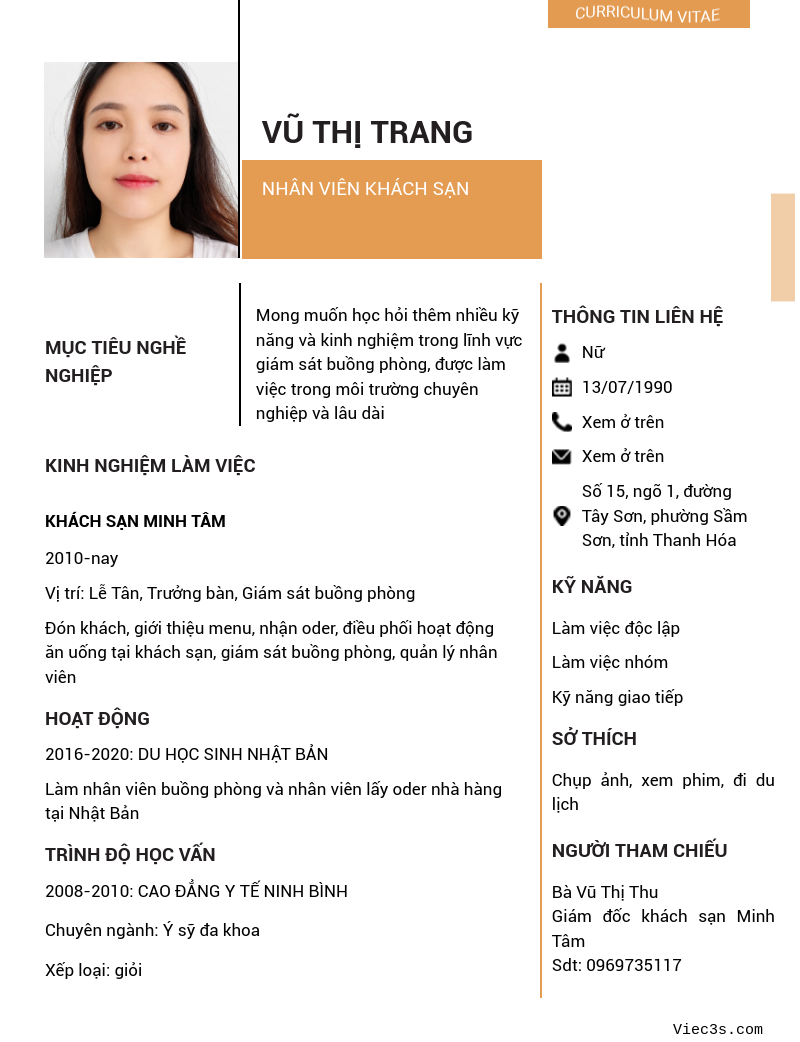 CV