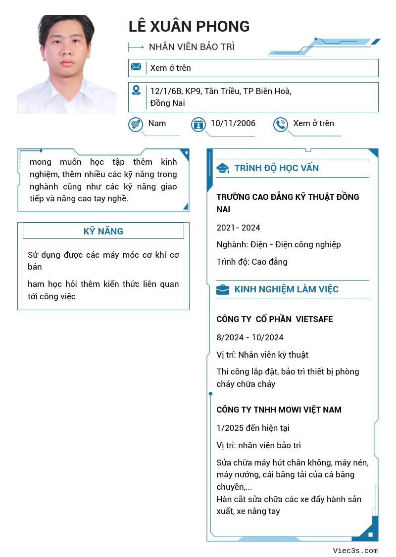 CV