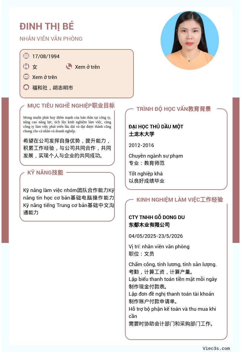 CV
