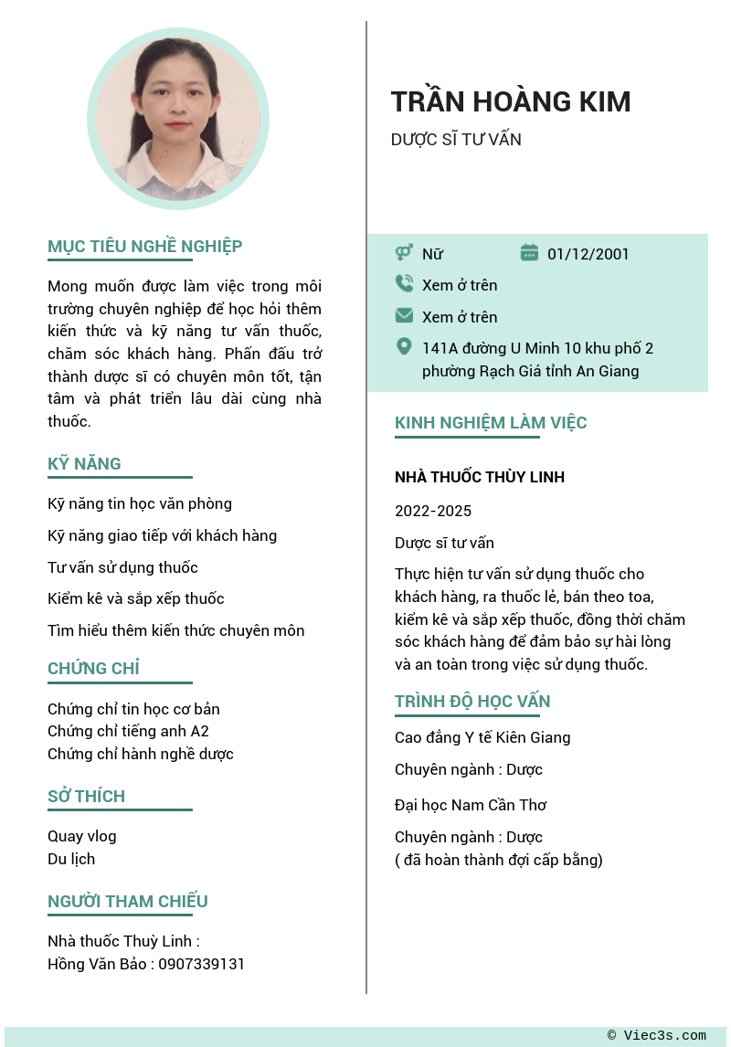 CV