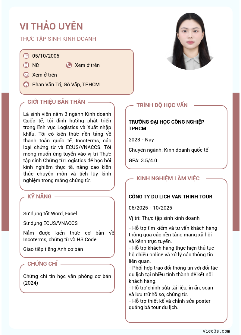 CV