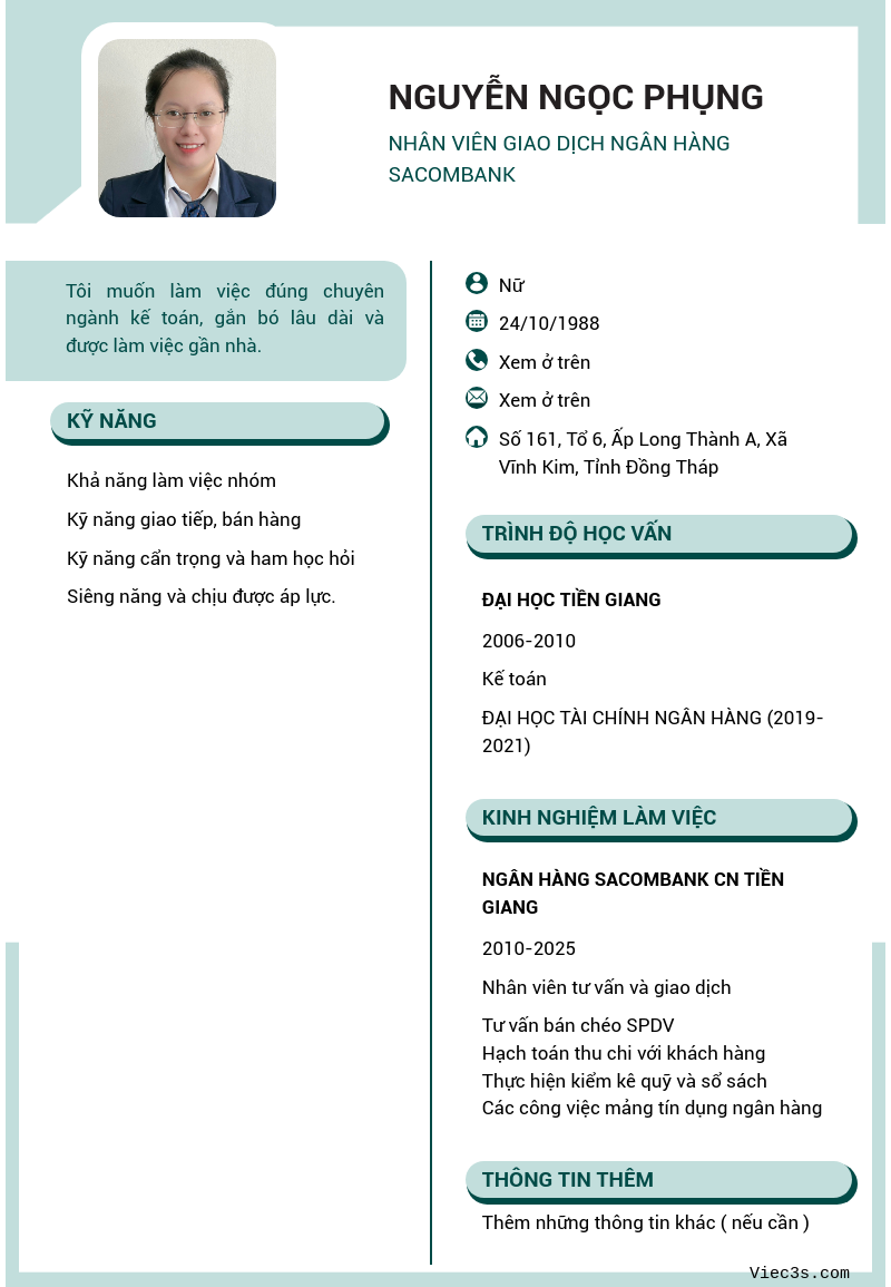 CV