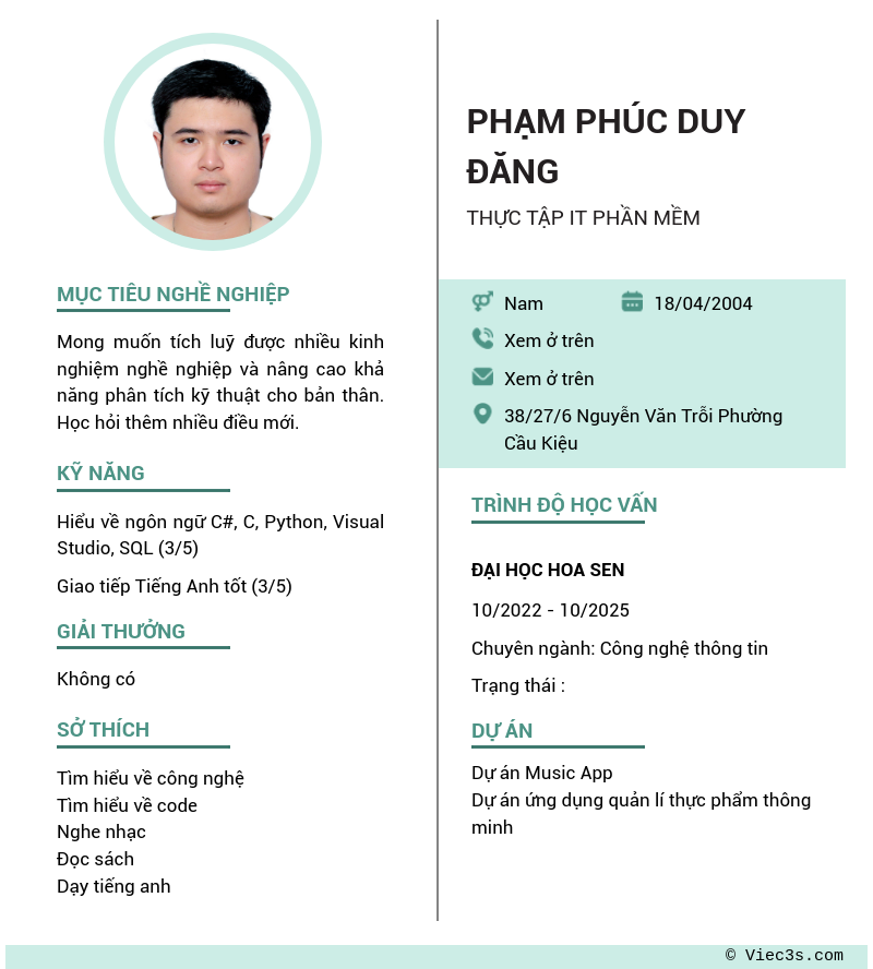CV