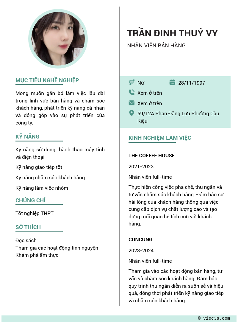 CV