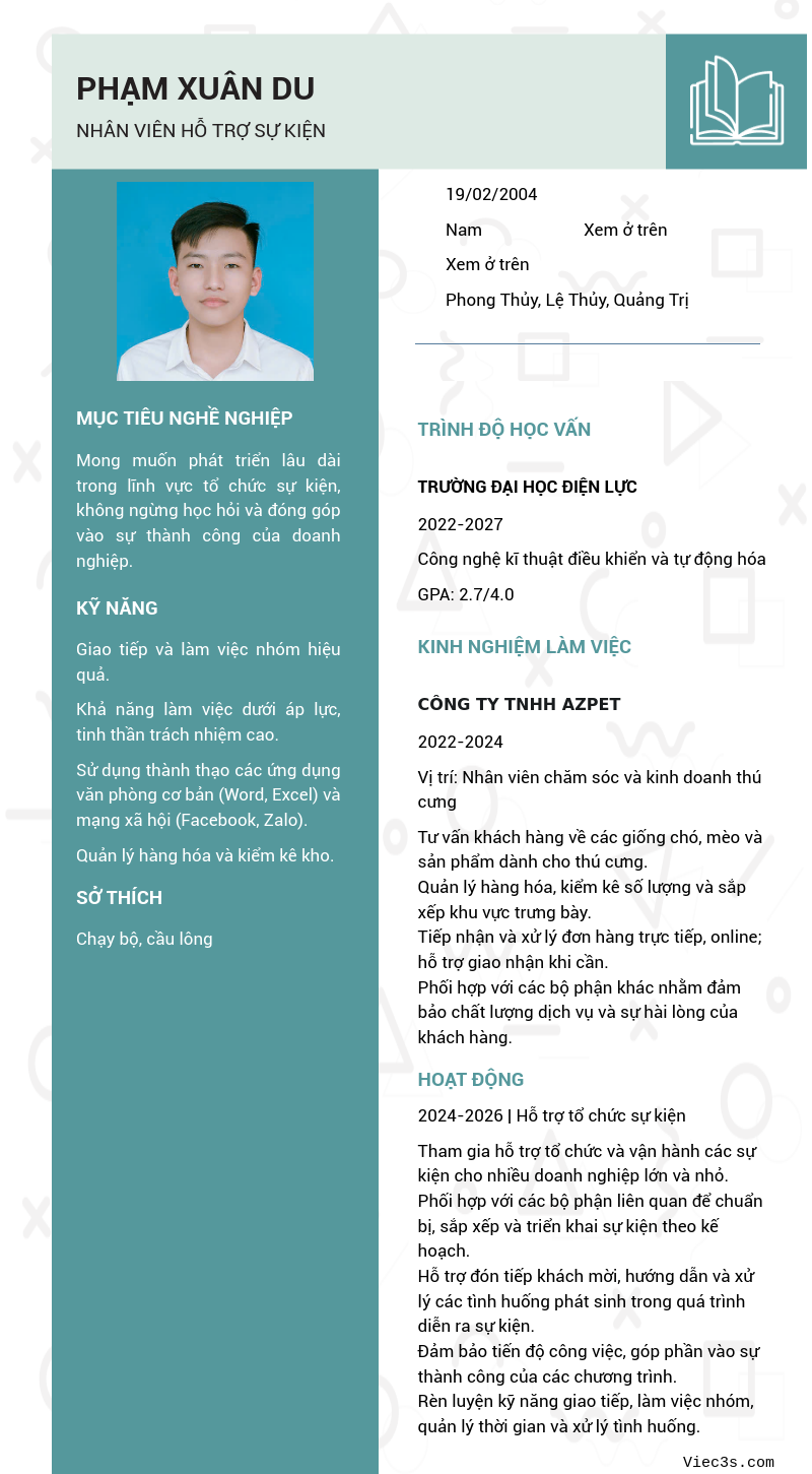 CV