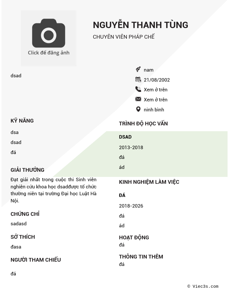 CV