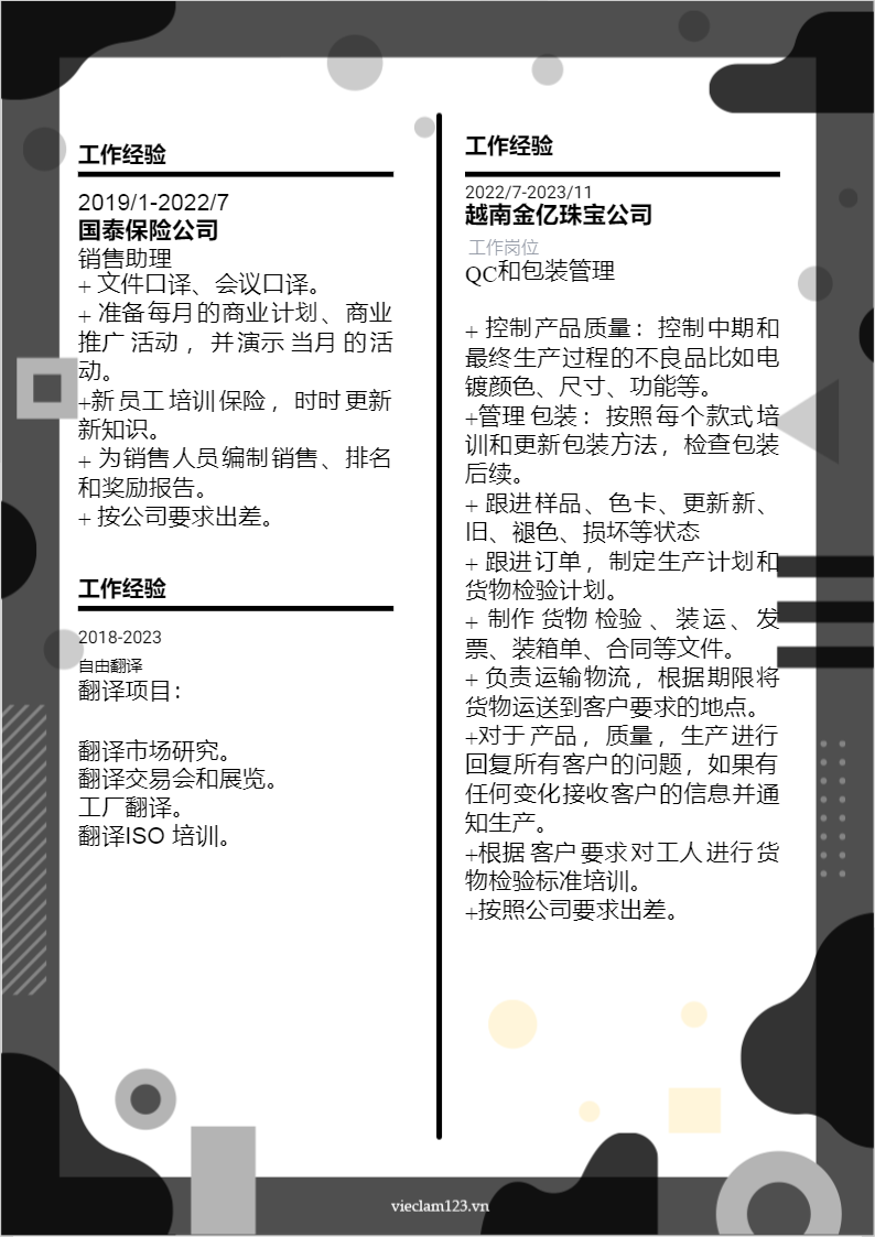 ảnh cv