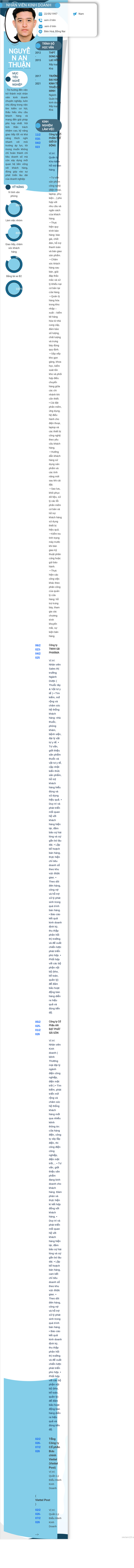 ảnh cv