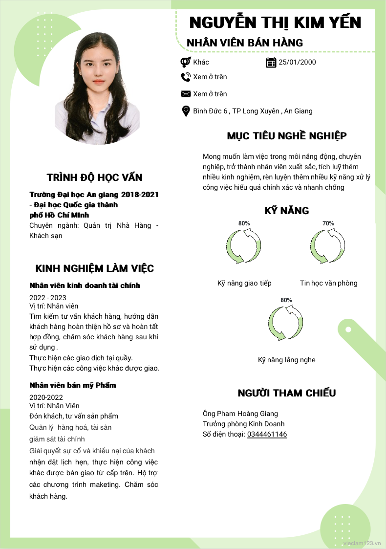 ảnh cv