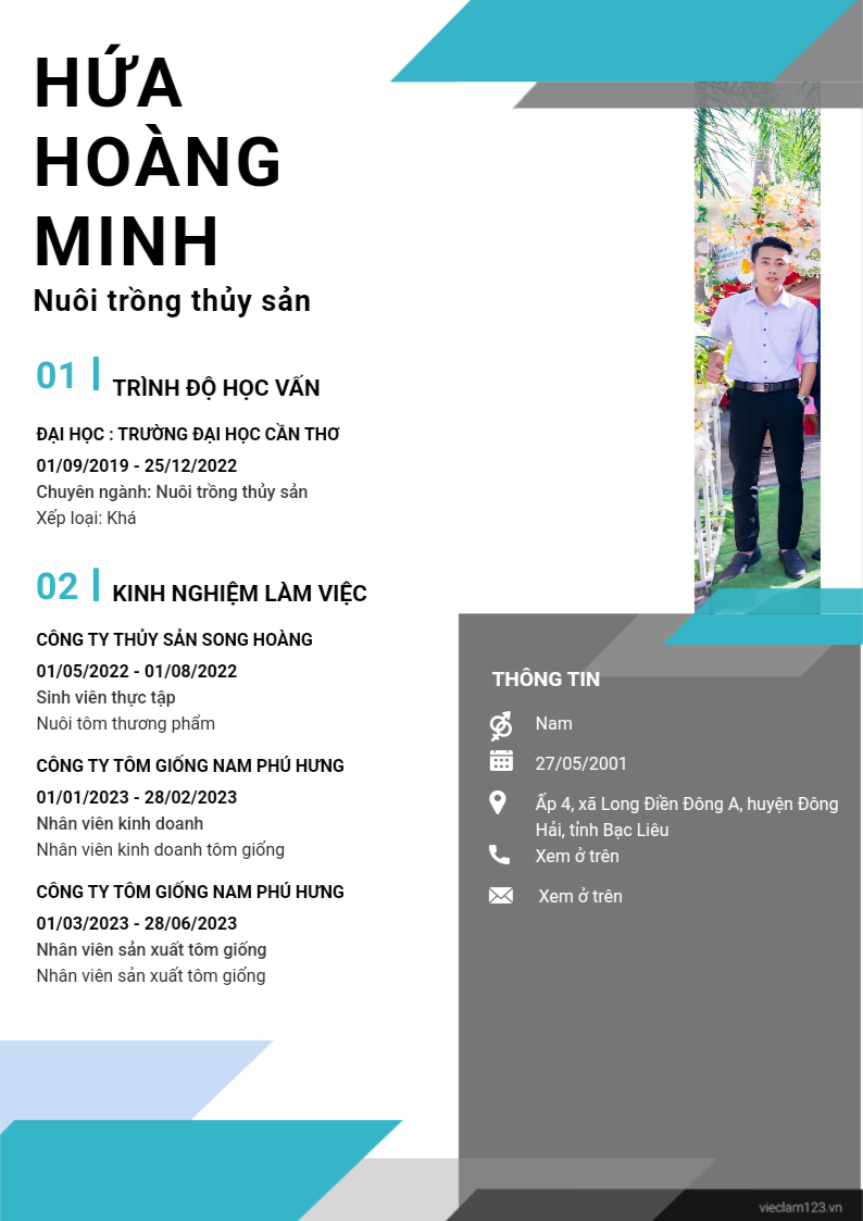 ảnh cv