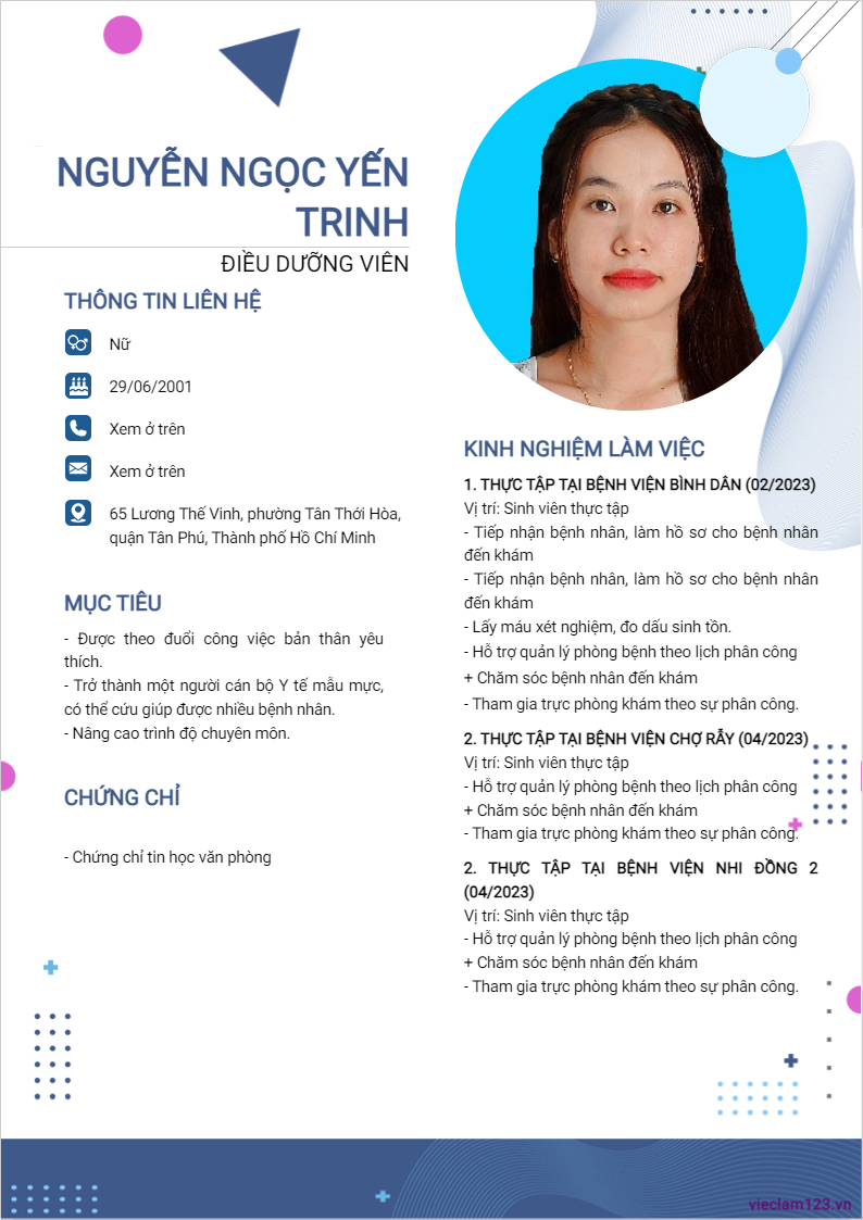 ảnh cv