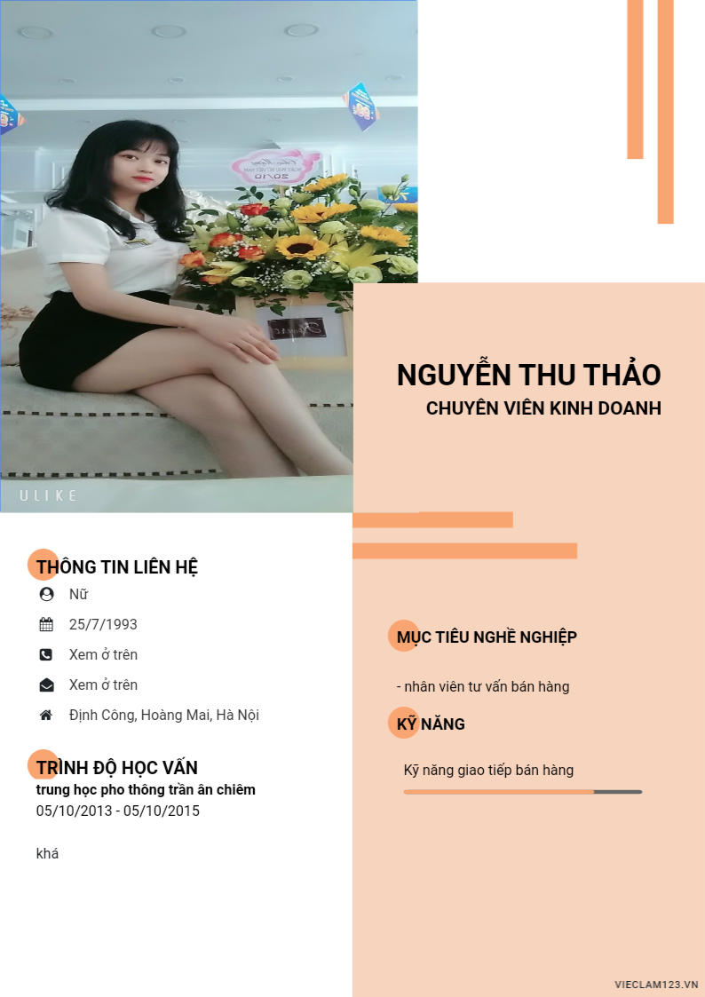 ảnh cv