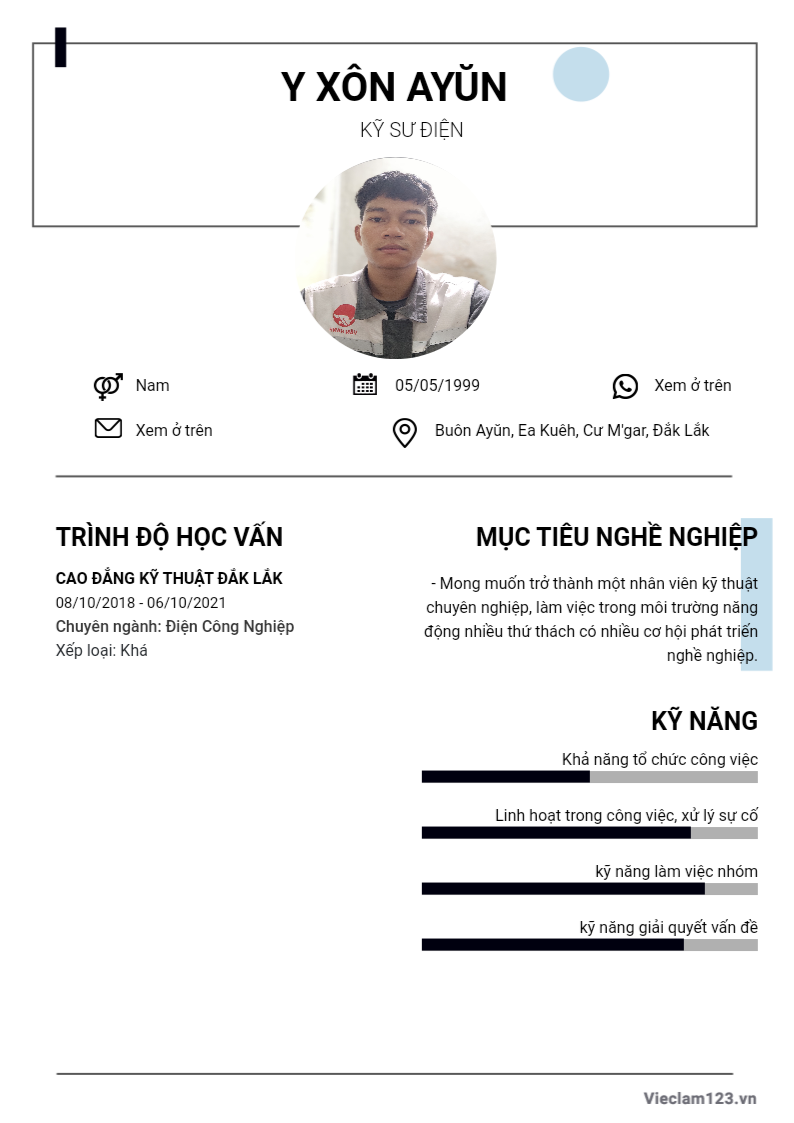 ảnh cv