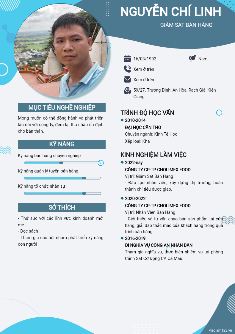 ảnh cv