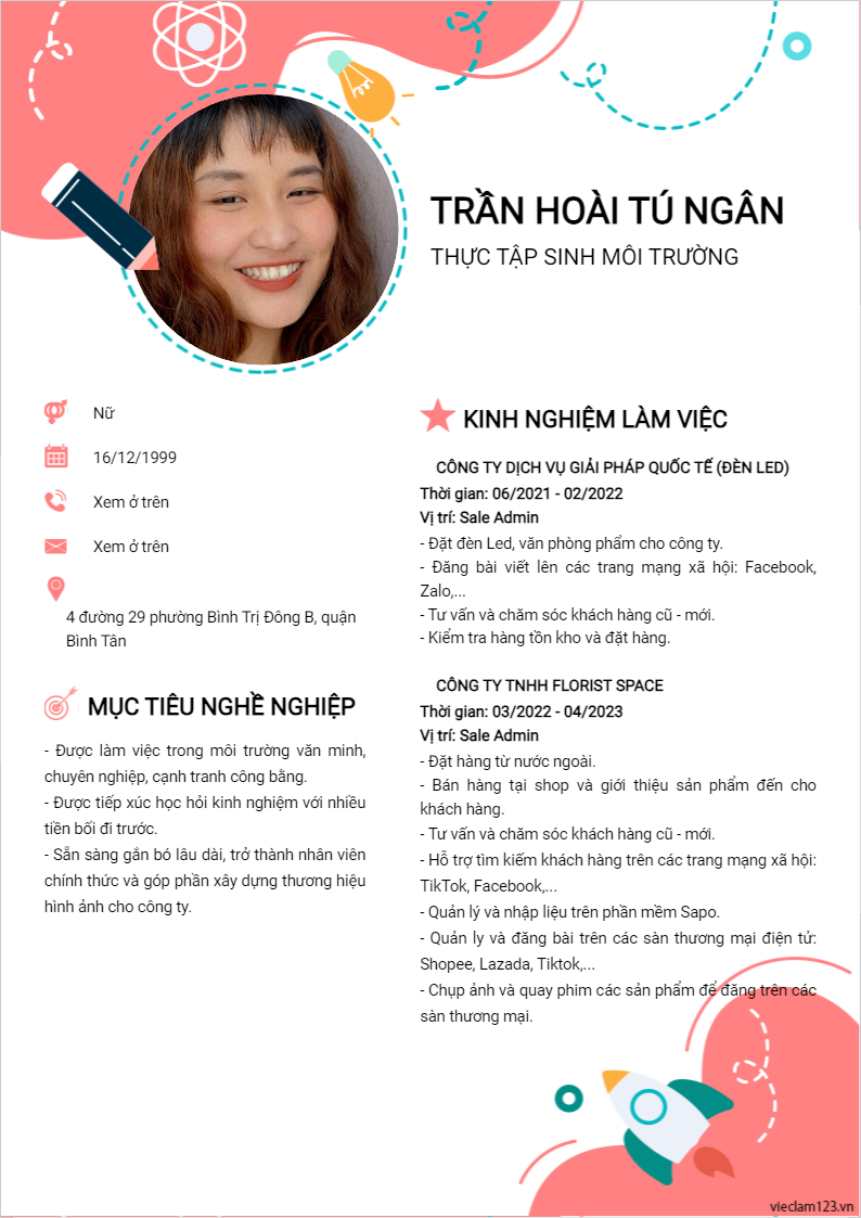 ảnh cv