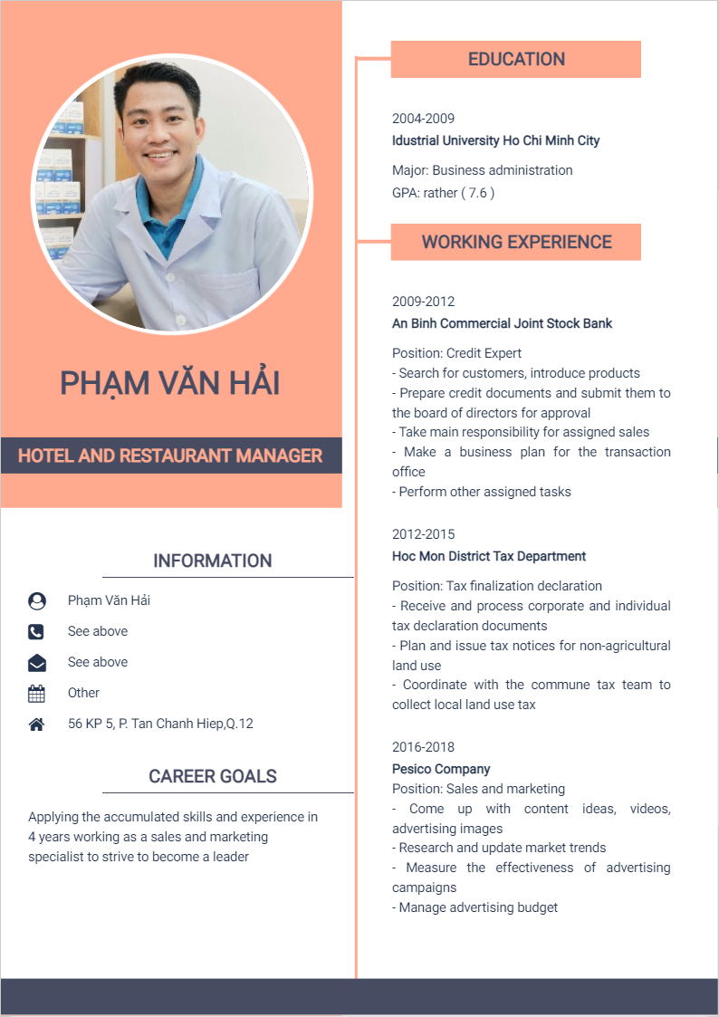 ảnh cv