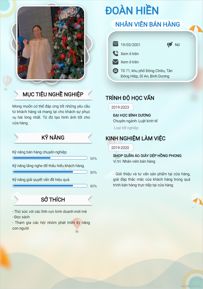 ảnh cv