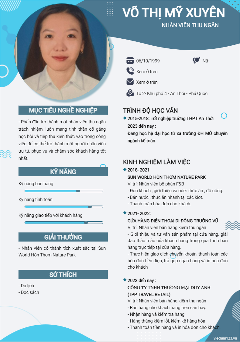 ảnh cv