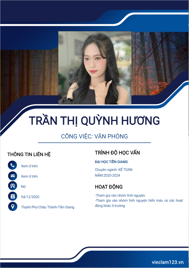 ảnh cv