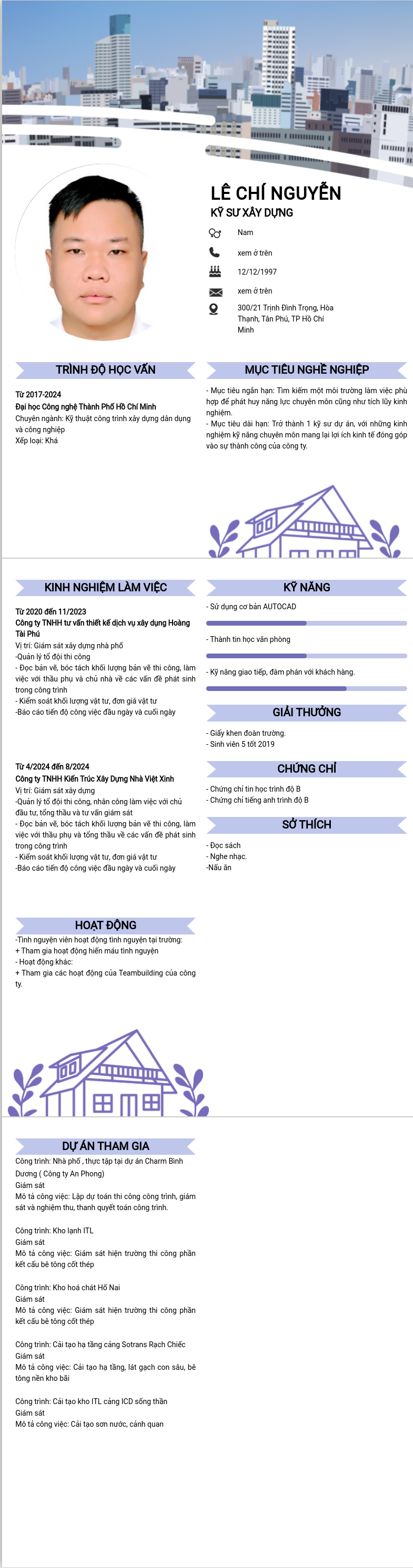 ảnh cv
