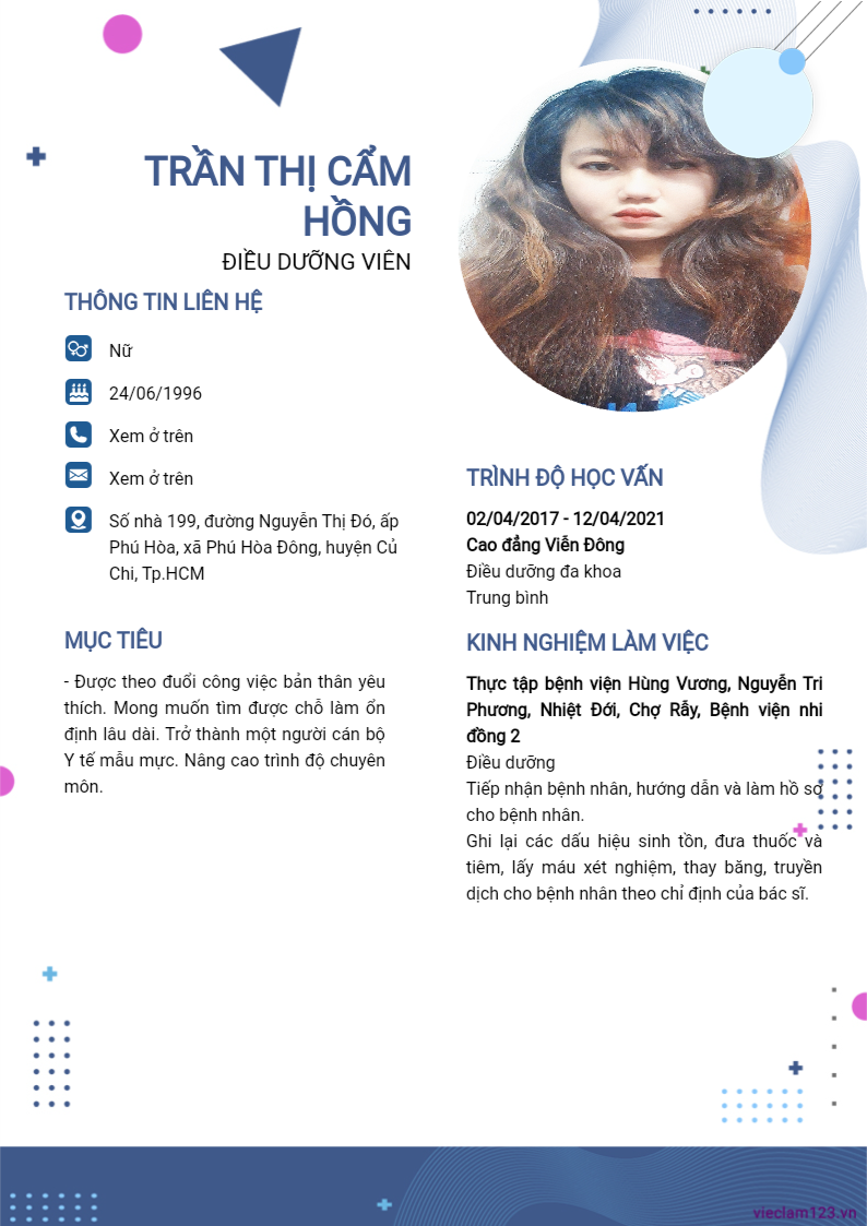 ảnh cv