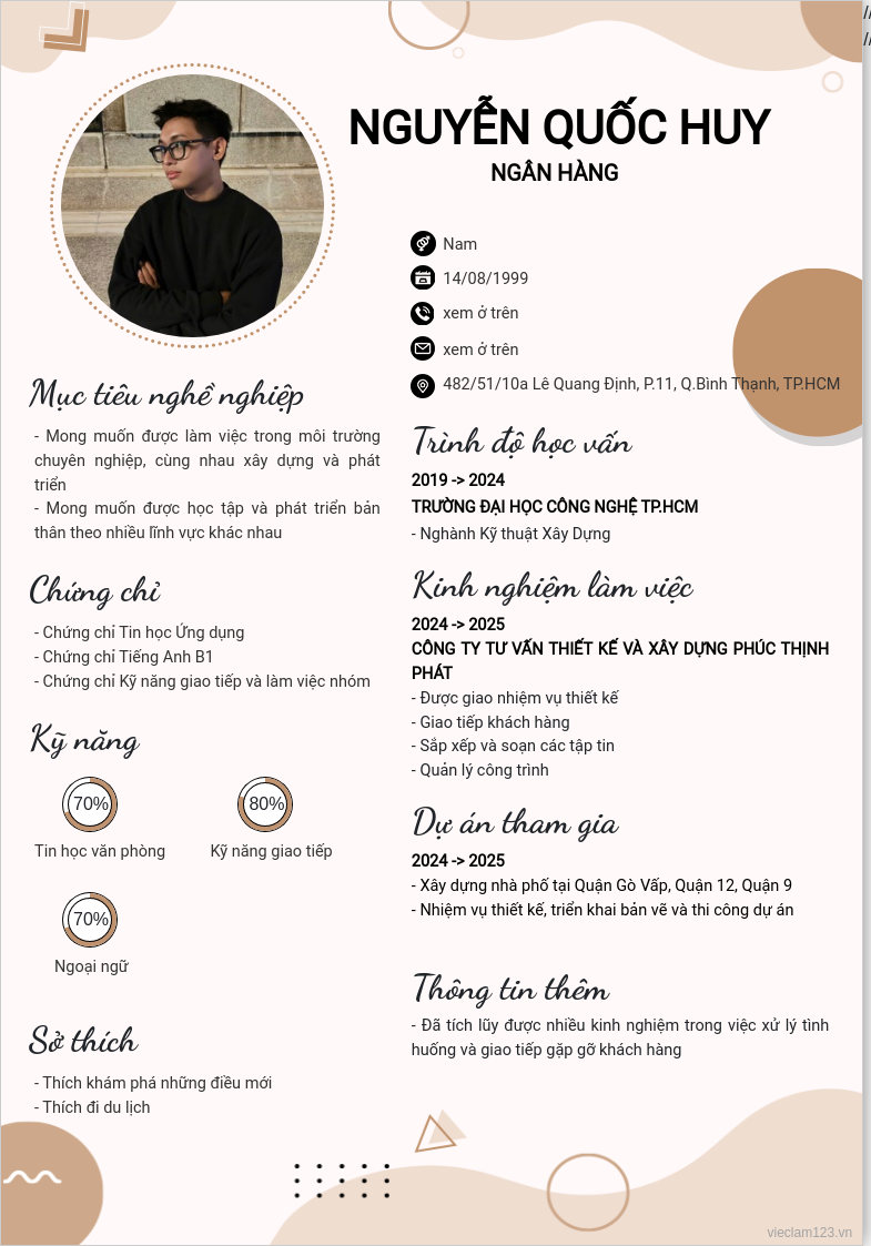 ảnh cv
