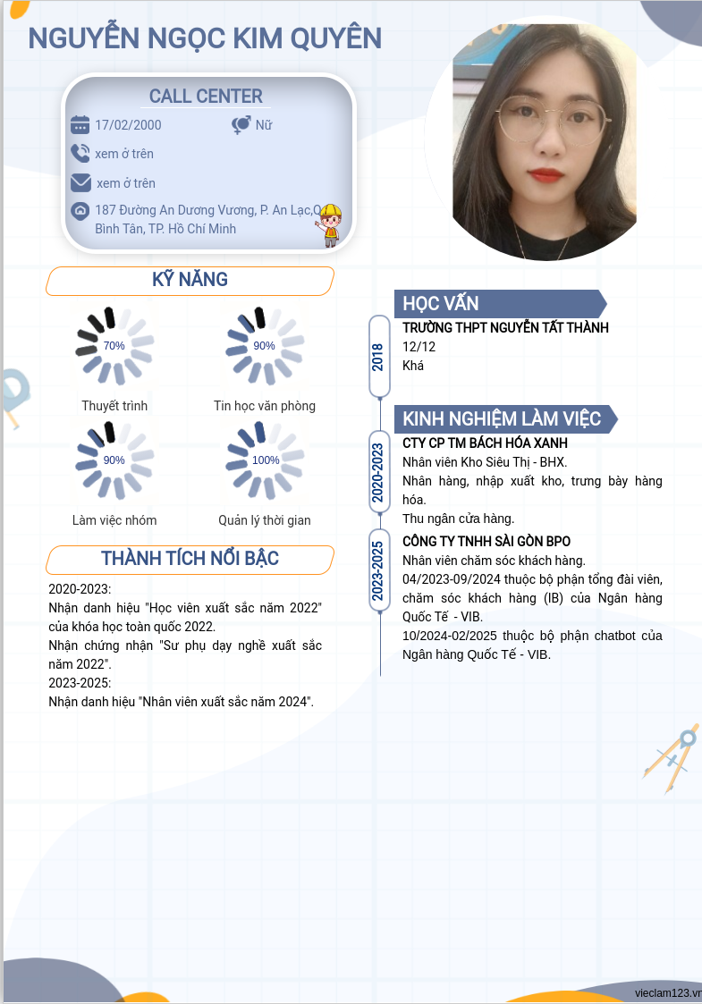 ảnh cv