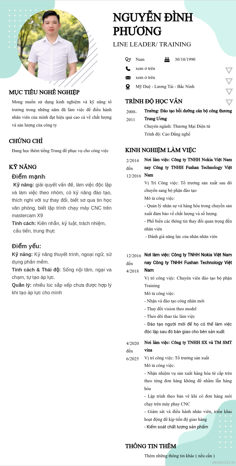 ảnh cv