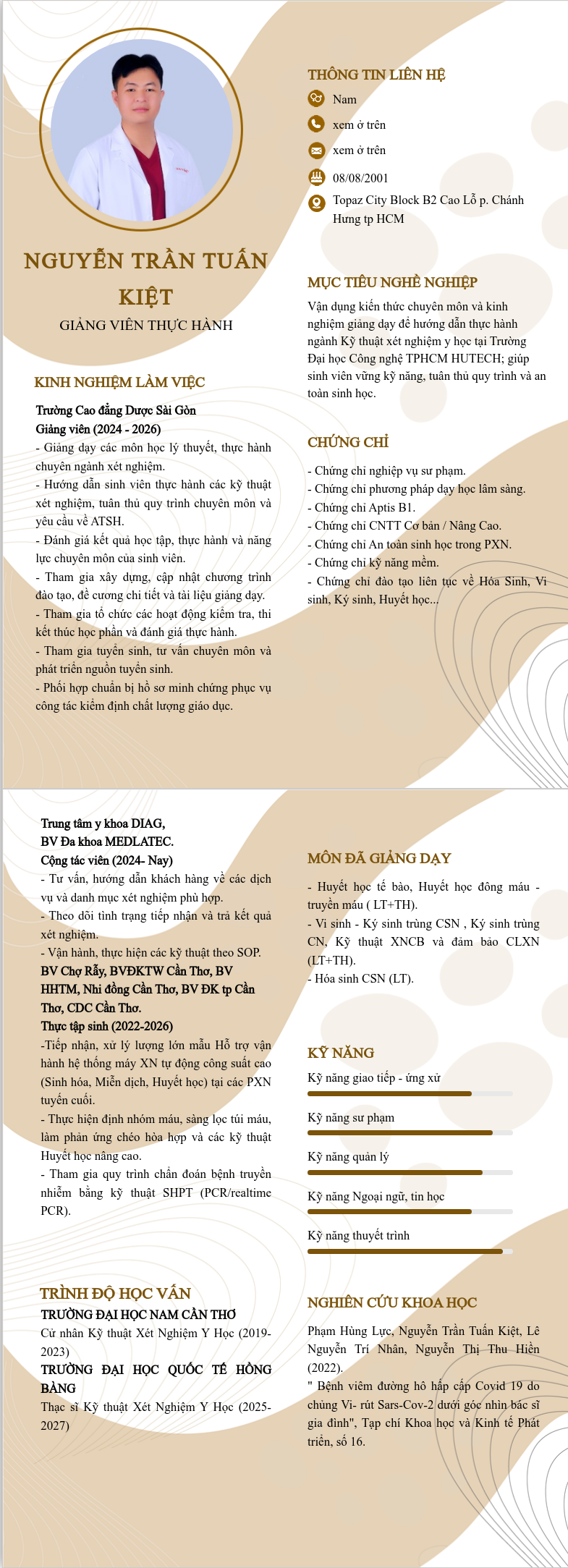 ảnh cv