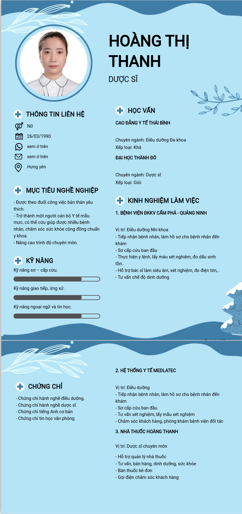 ảnh cv