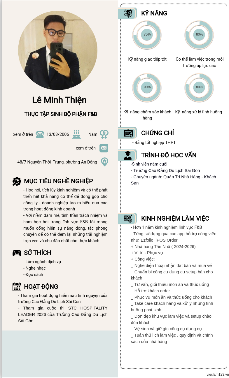 ảnh cv