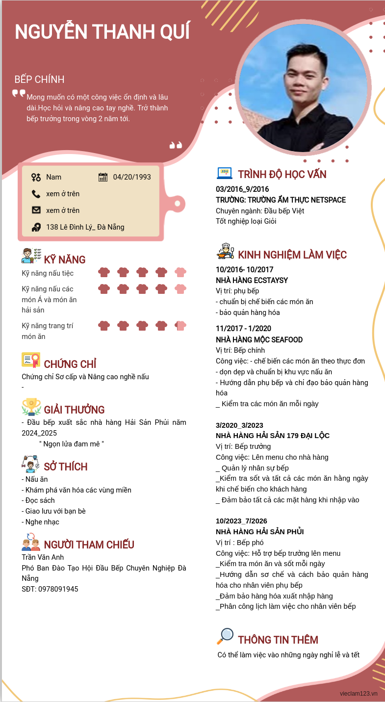 ảnh cv