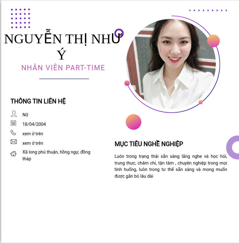 ảnh cv